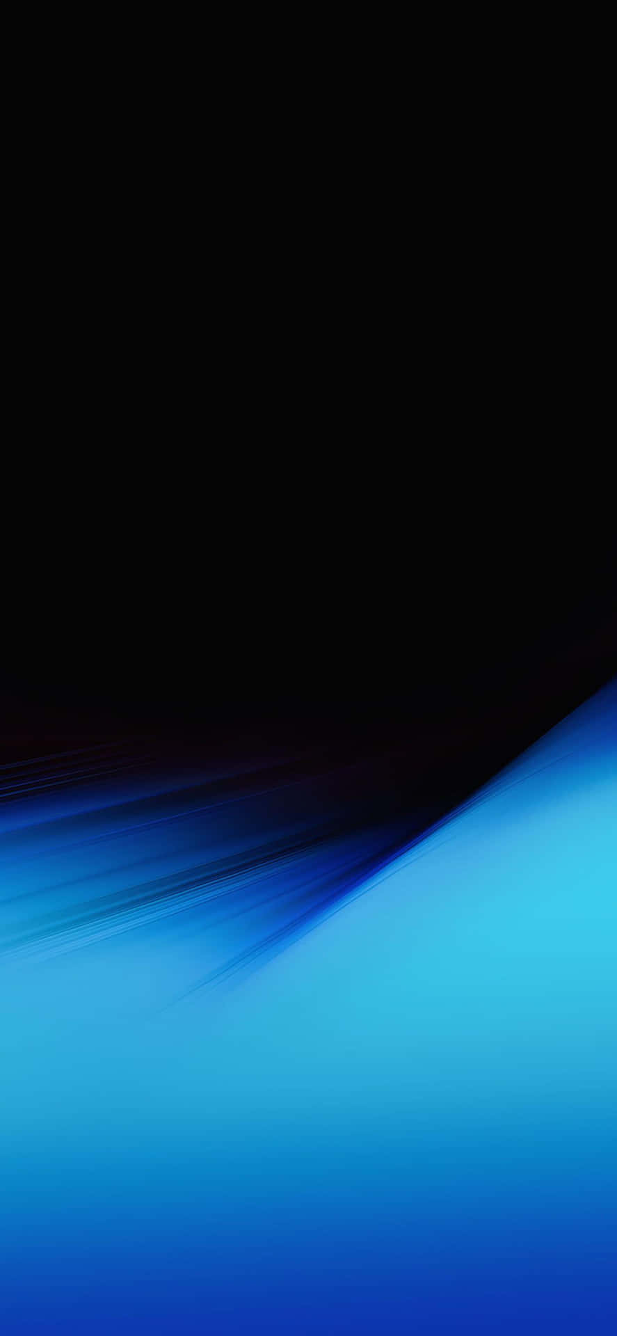 A Blue And Black Background With A Blurred Background