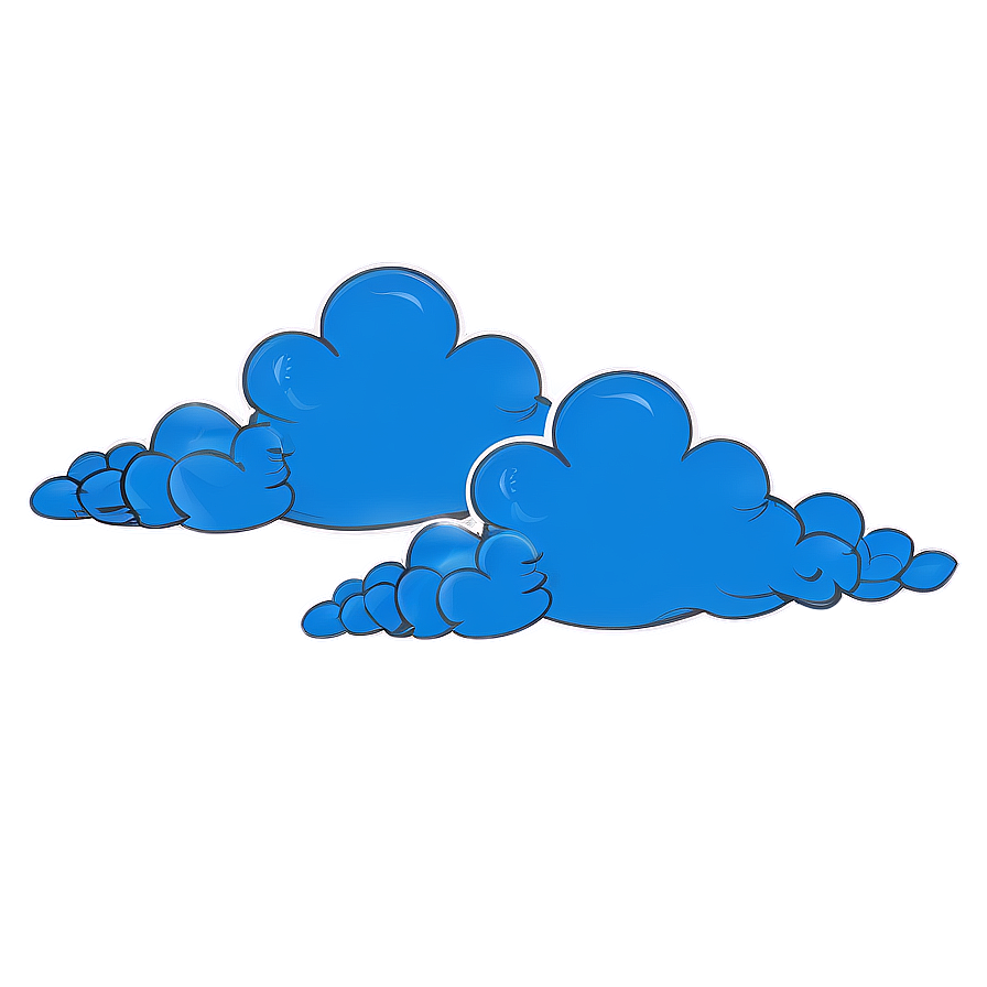 Light Blue Clouds Png Tik PNG