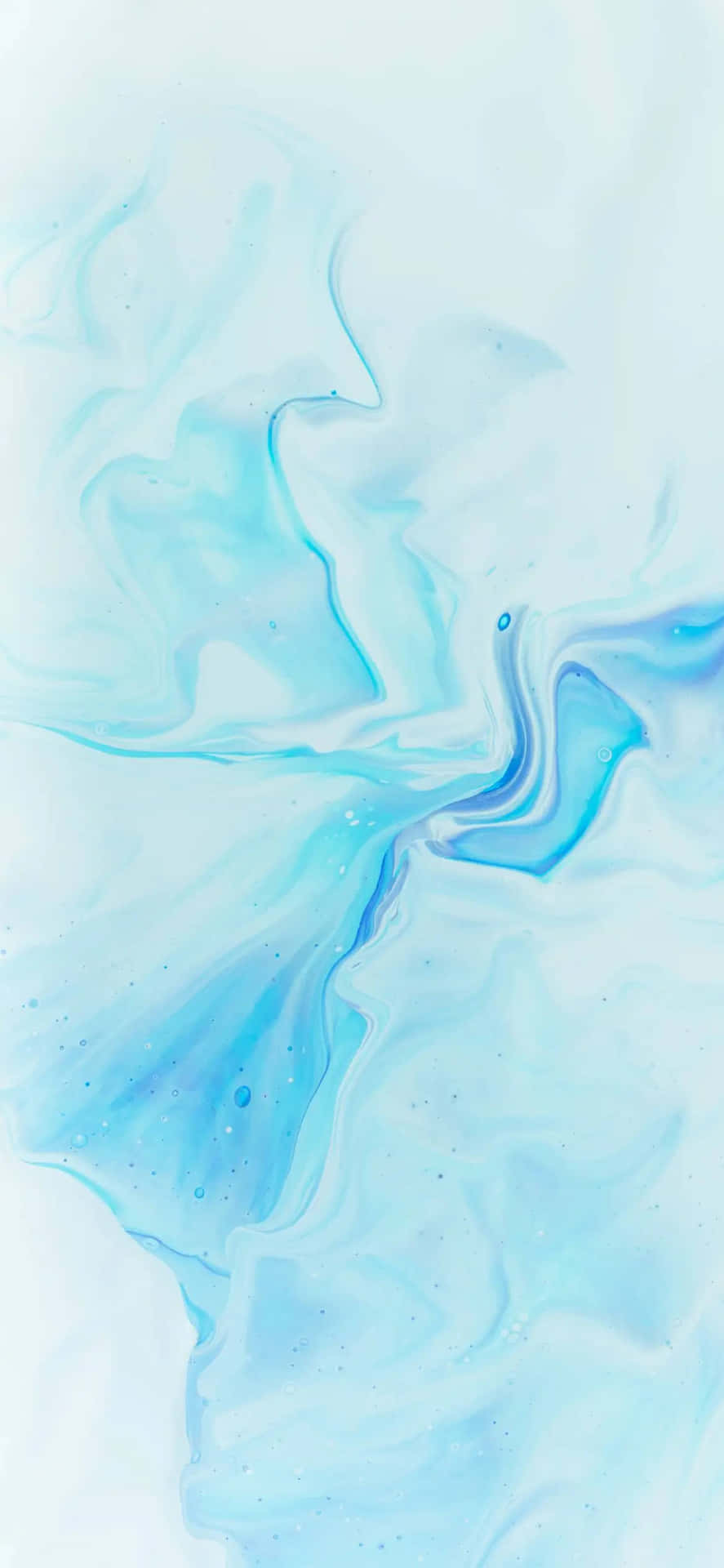 Envacker Ljusblå Marmor. Wallpaper