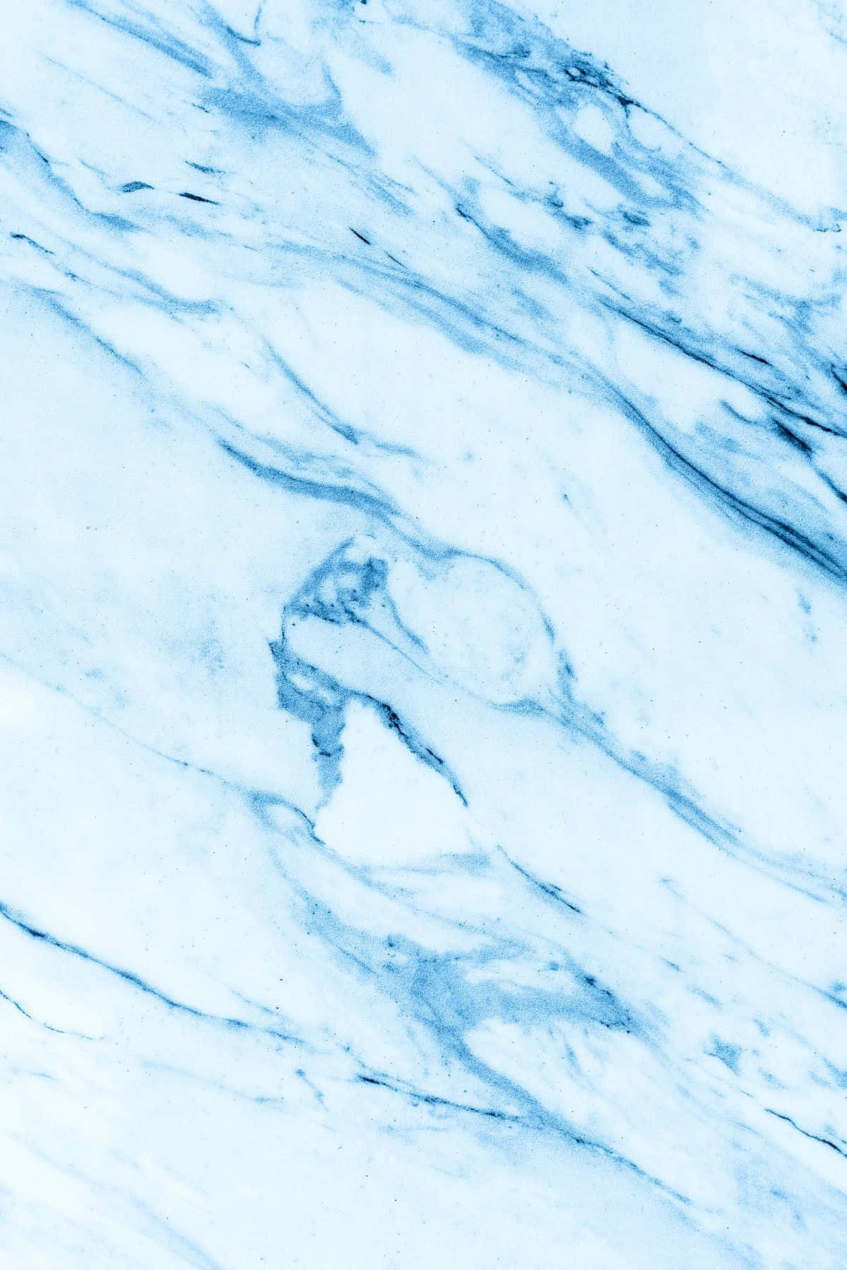 Envacker Ljusblå Marmorbakgrund. Wallpaper