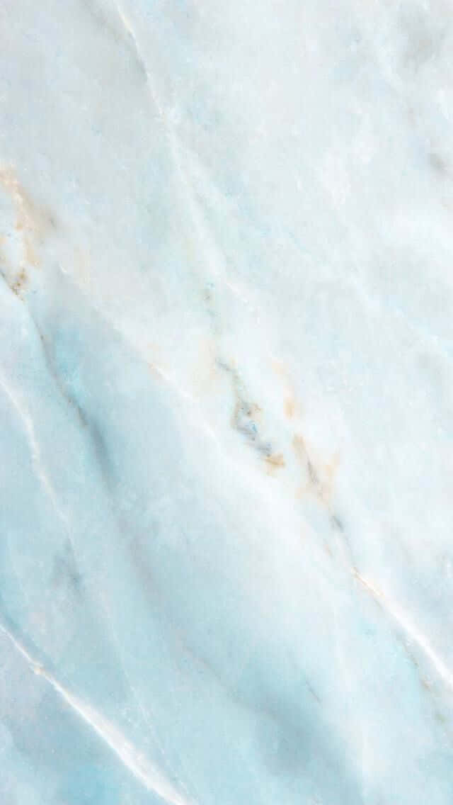 Ljusblå Marmor 640 X 1136 Wallpaper