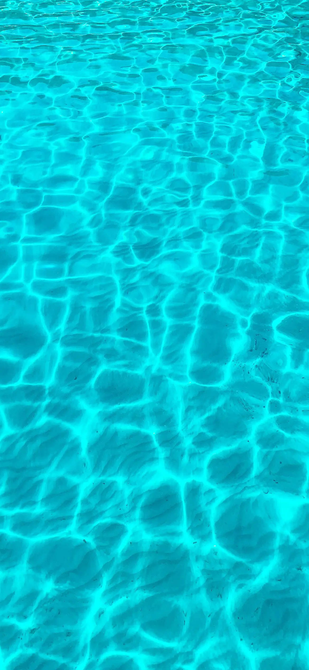Light Blue Phone Pool Water Wallpaper
