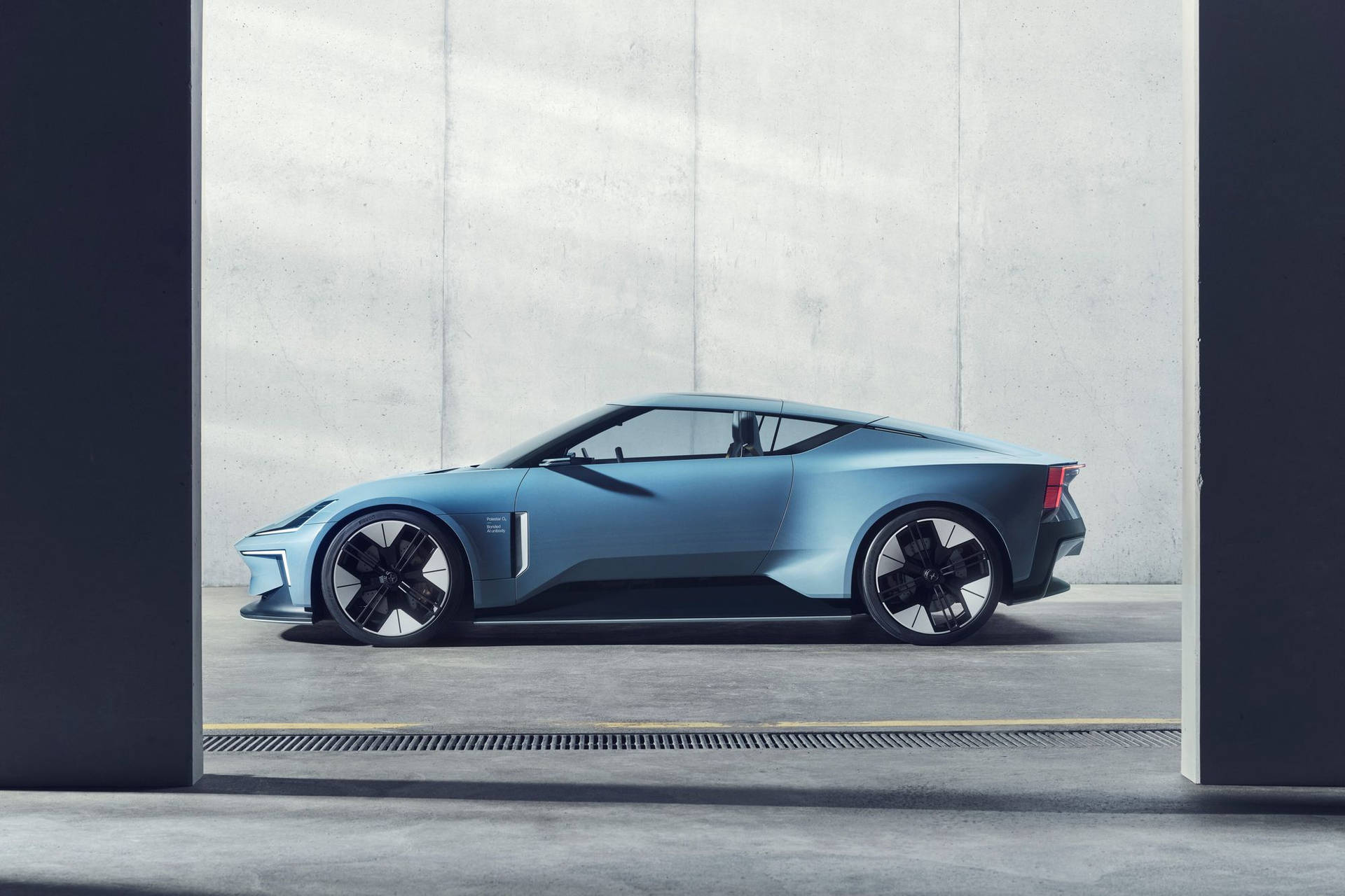 Stunning Light Blue Polestar 1 Precision and Performance Unleashed Wallpaper