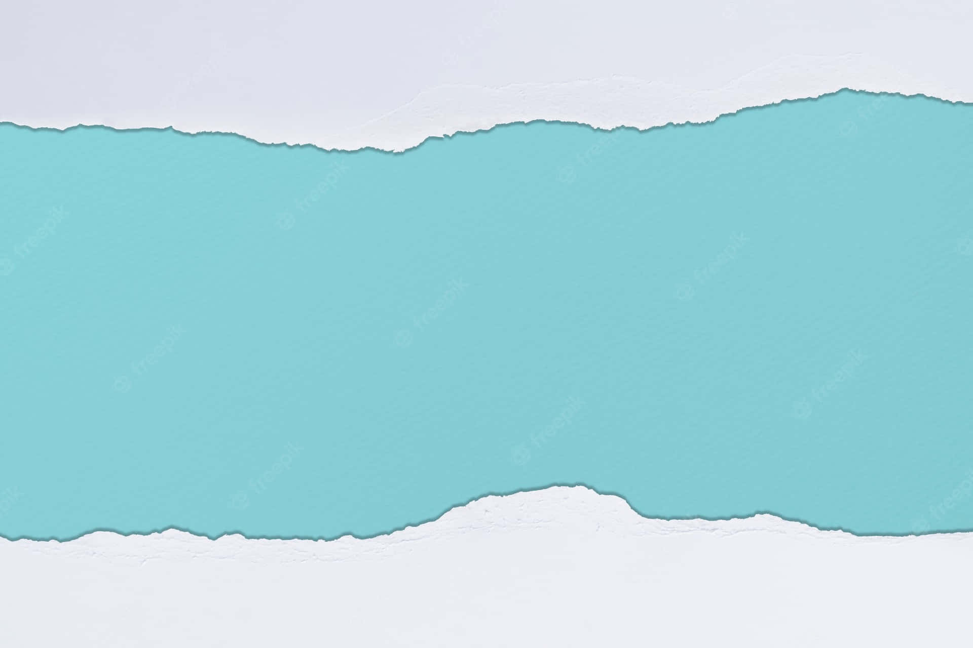Light Blue Ragged Torn Paper Background