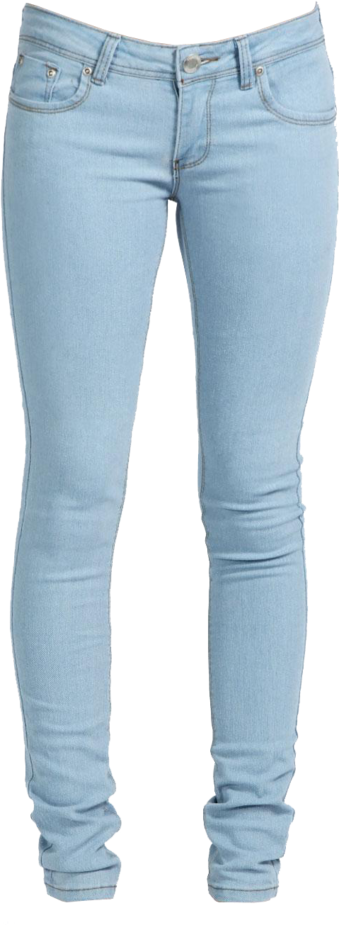 Light Blue Skinny Jeans PNG