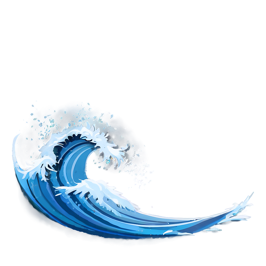 Light Blue Wave Png 06262024 PNG