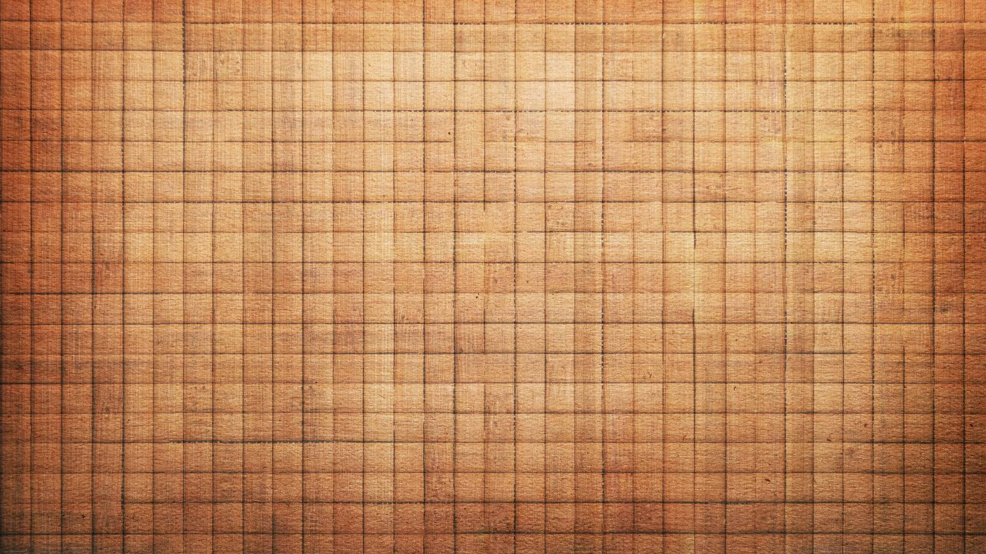Light Brown Fabric Grid Wallpaper