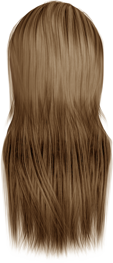 Light Brown Straight Hair Texture PNG