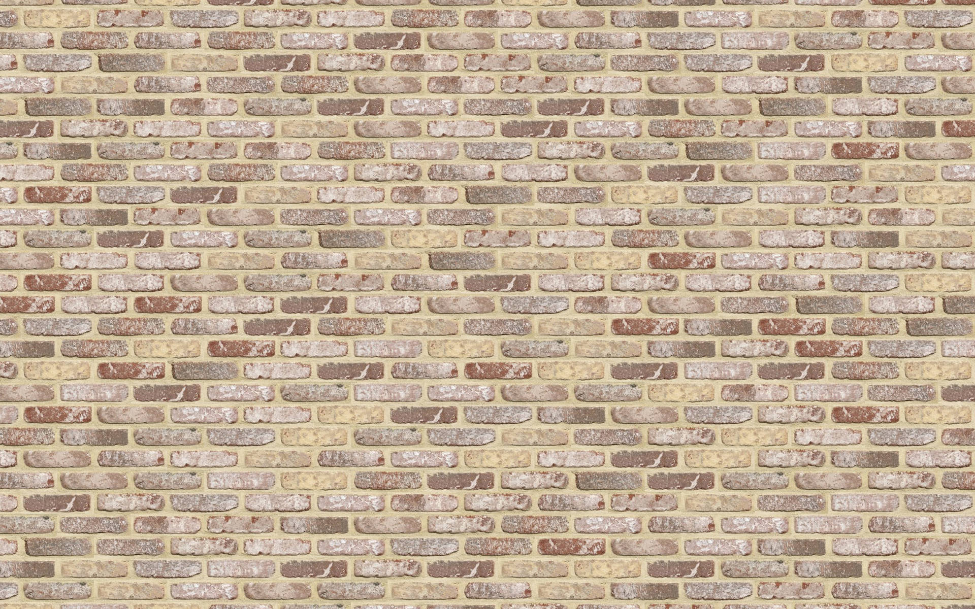 Light-colored Stone Wall With Bricks Background