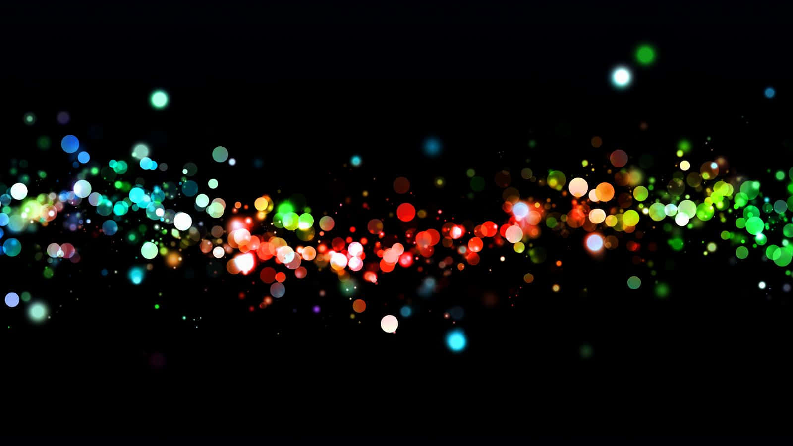 Colorful Bokeh Light Effect Picture