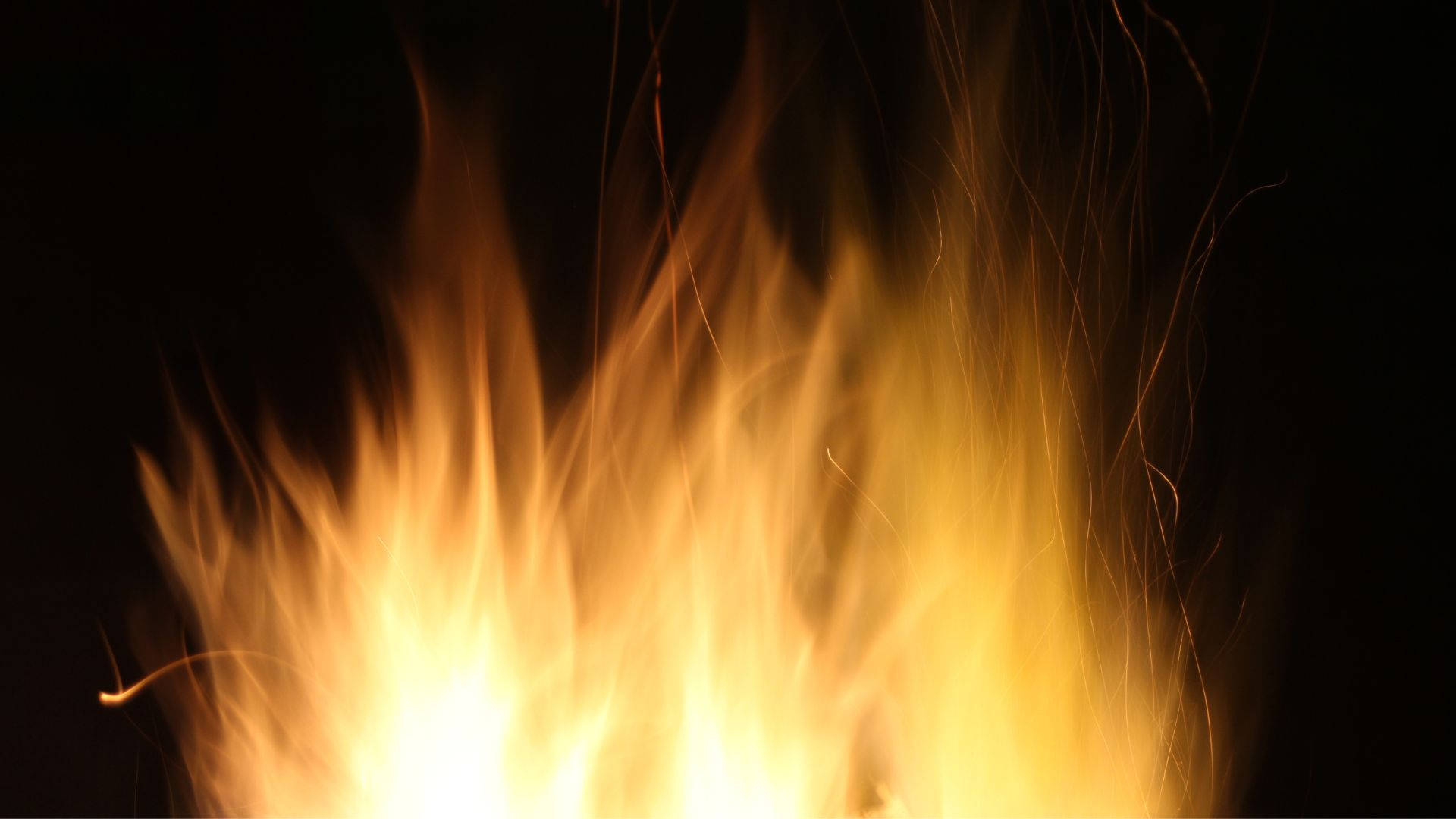Light Flame Heat Background