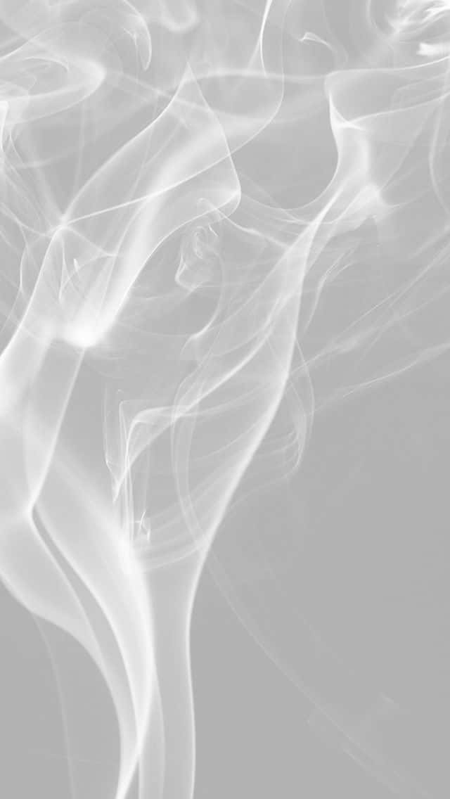 Smoke On Light Gray Iphone Wallpaper