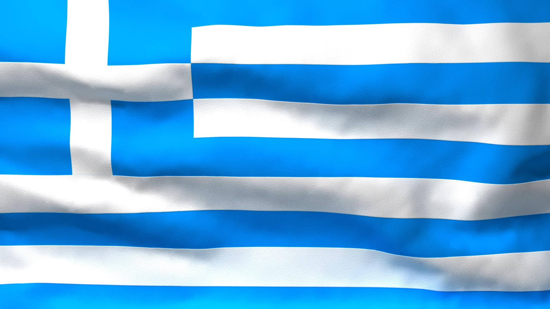 Let Græsk Flag Wallpaper