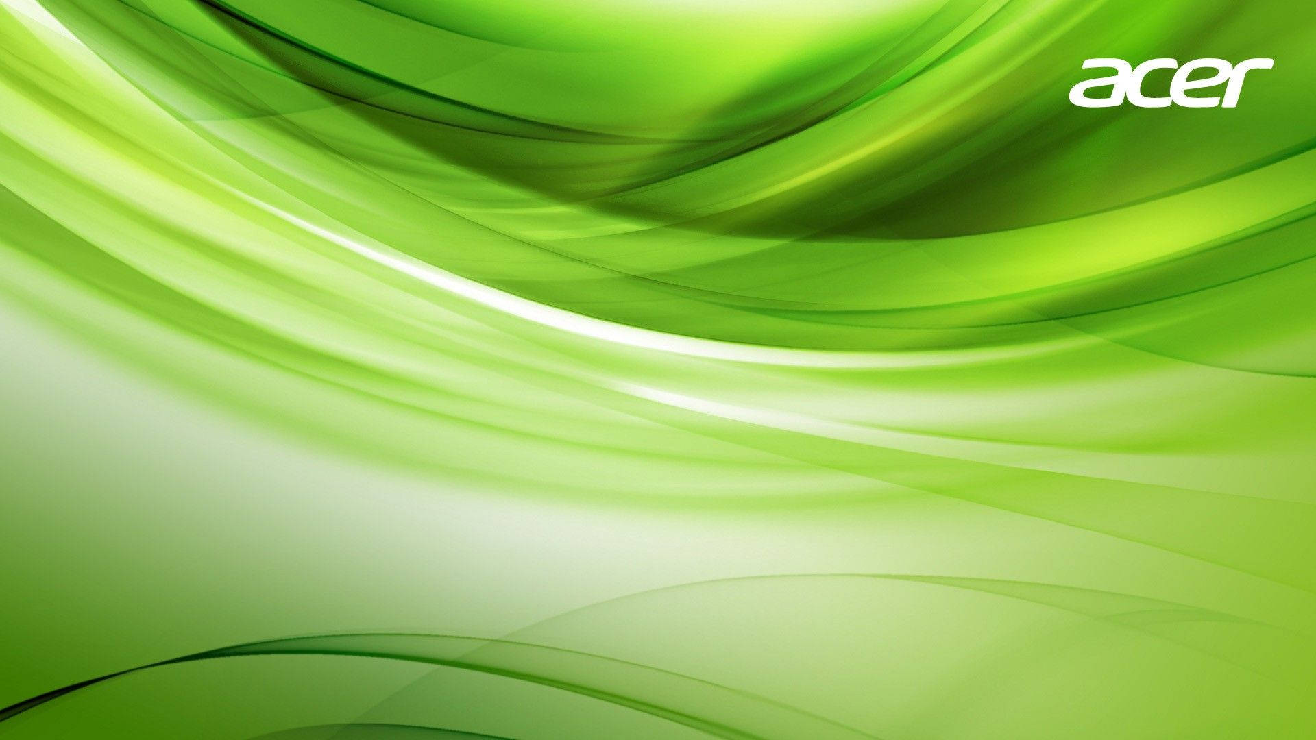 Light Green Aesthetic Acer Logo Picture