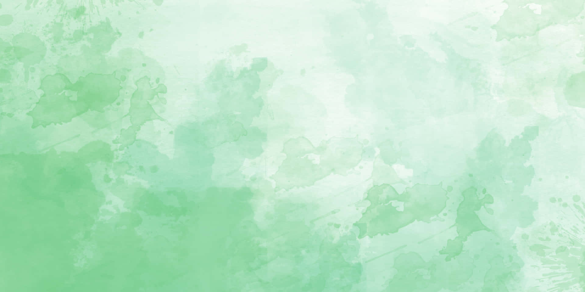 Light Green Watercolor Strokes Background