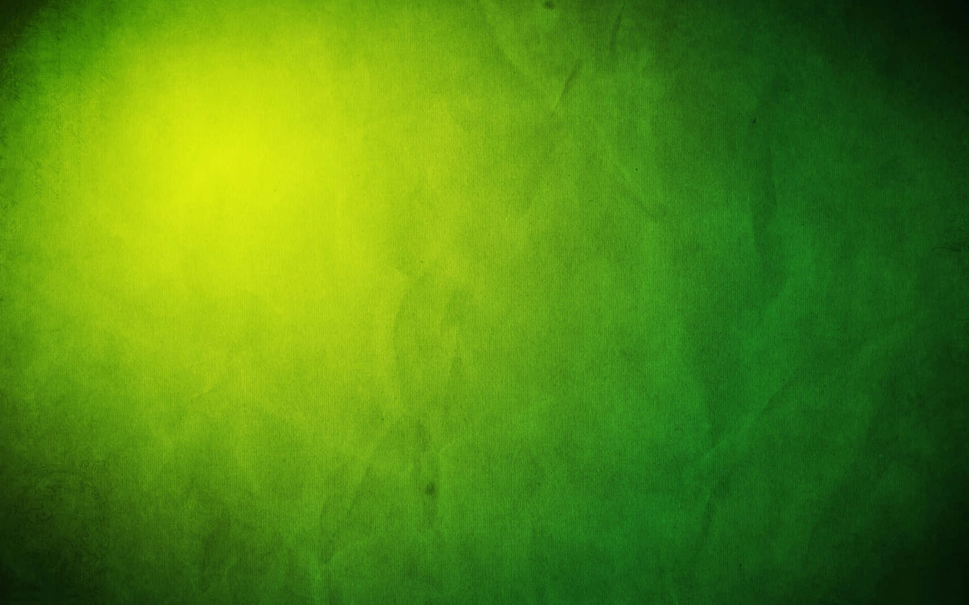 Gradient Dark To Light Green Grunge Background
