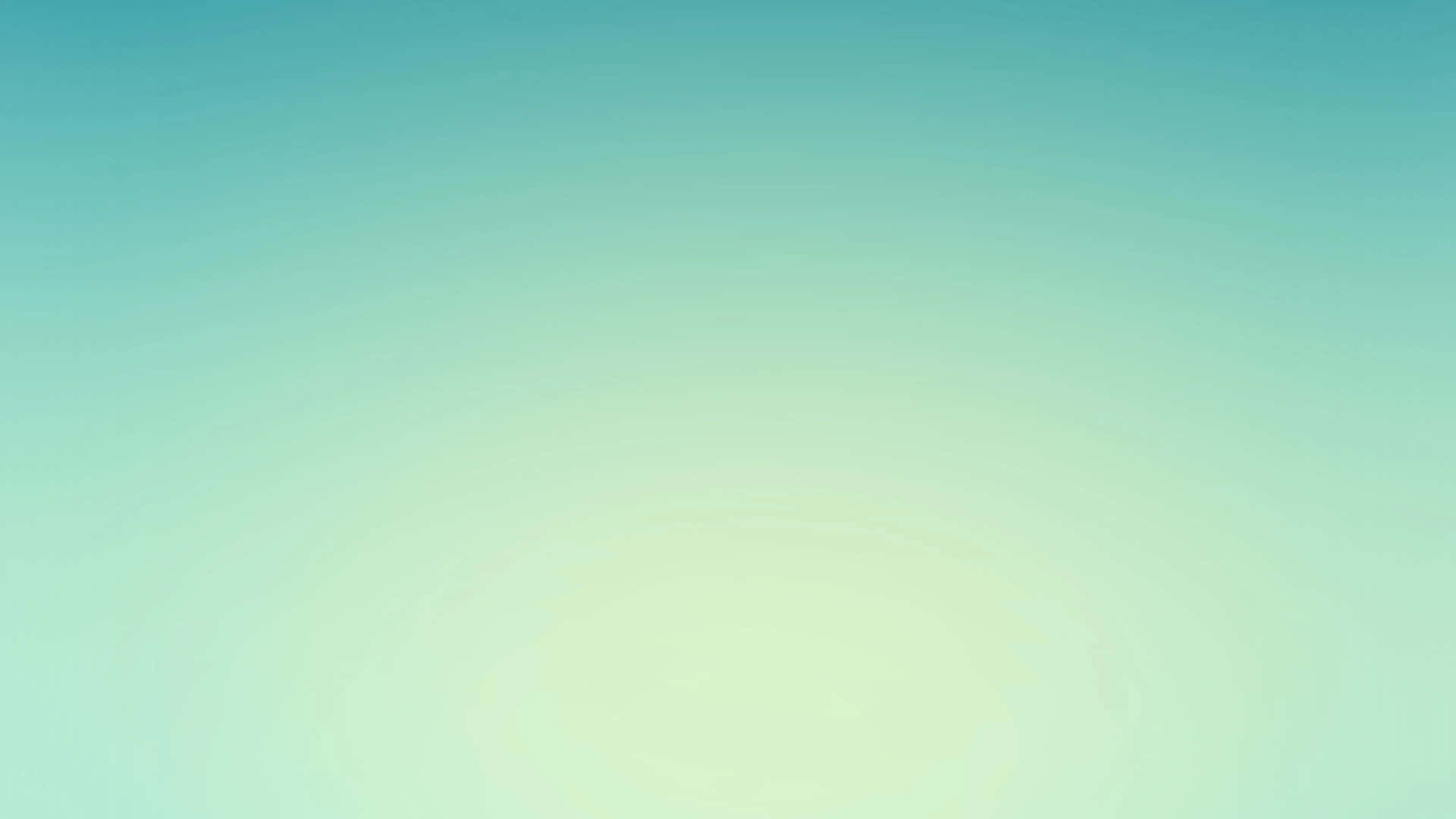Gradient Blue With Light Green Background