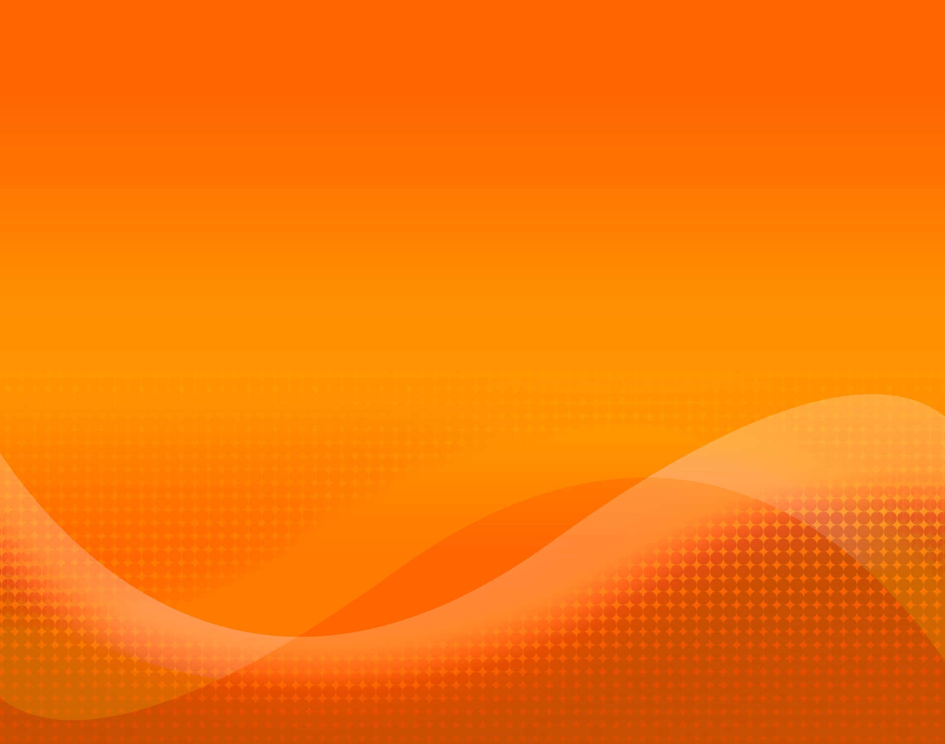 An Orange Background With A Wave Pattern