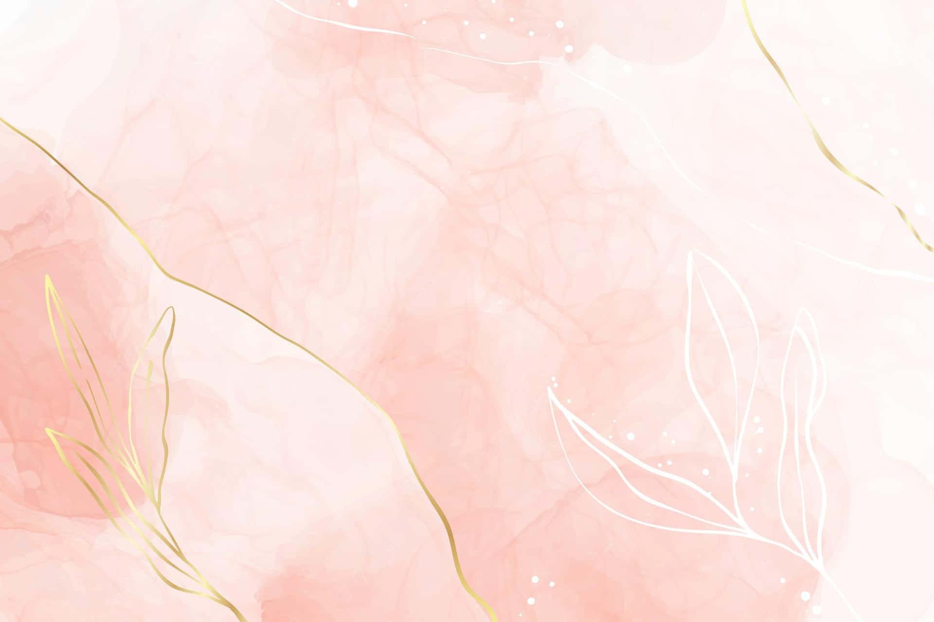 blush pink and gold background