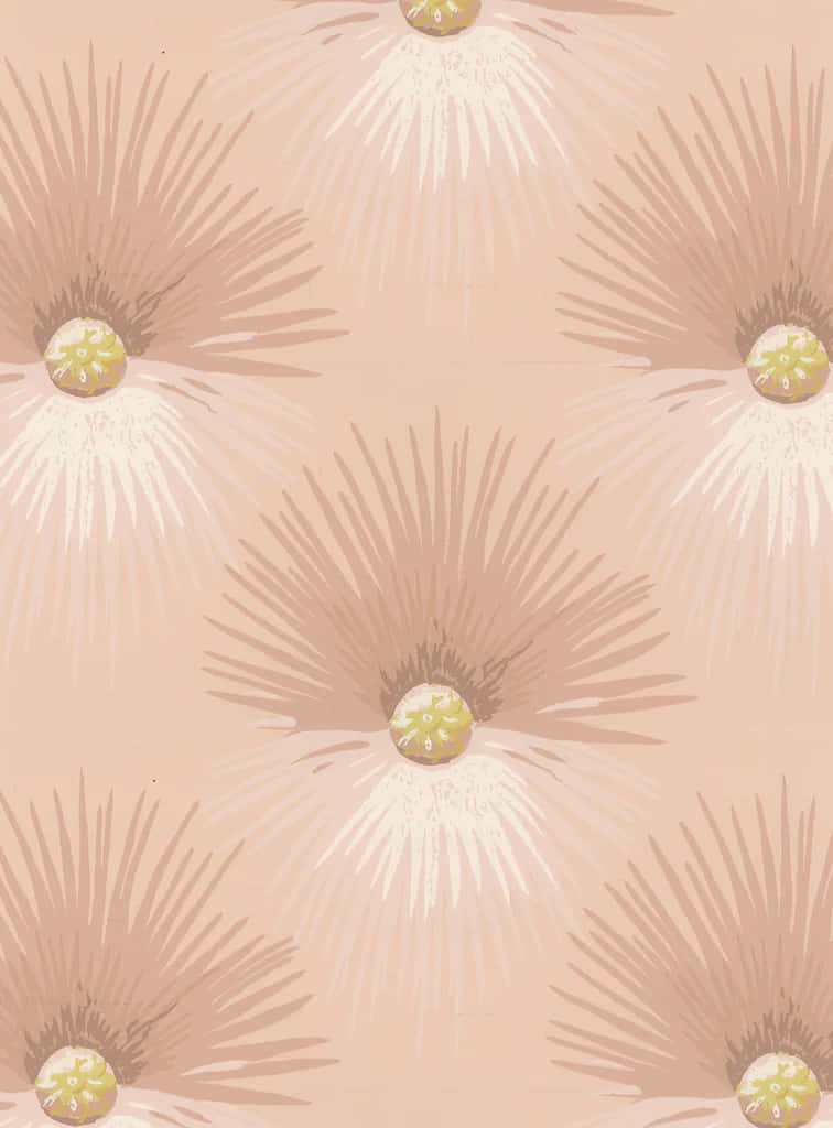 A light pink and gold wallpaper that adds a beautiful contrast to any room. Wallpaper