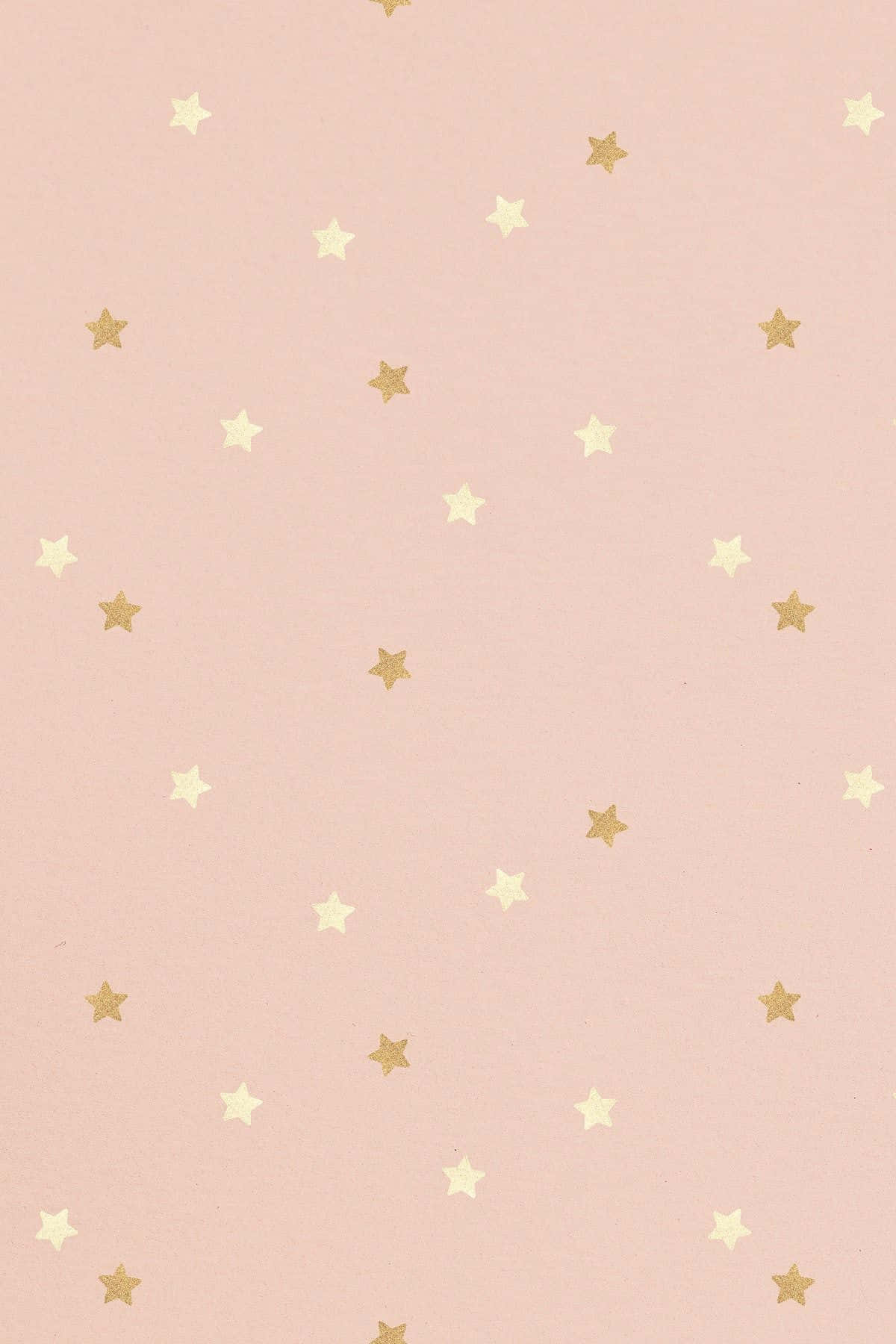 A soothing gradient background of light pink and gold Wallpaper