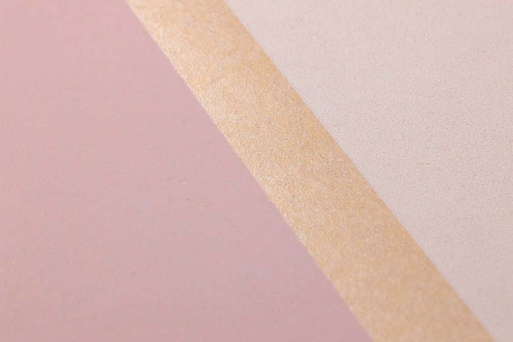 A beautiful golden and light pink color spectrum. Wallpaper