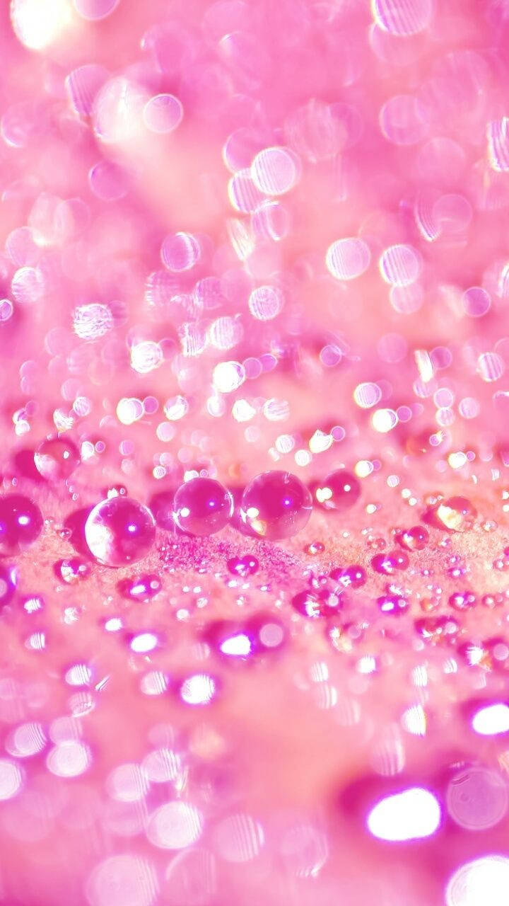 Light Pink Color Beads Wallpaper