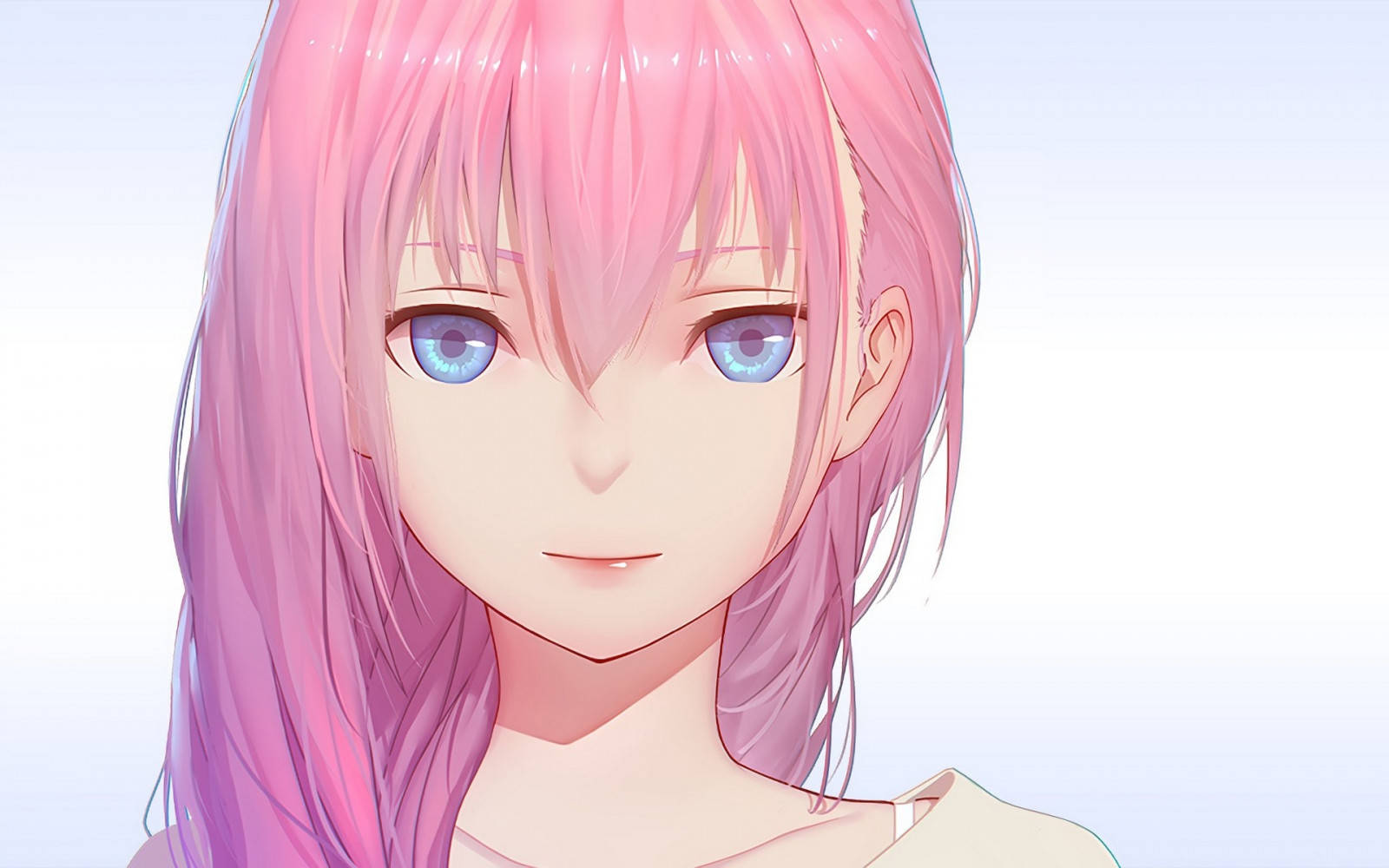Light Pink Hair Background