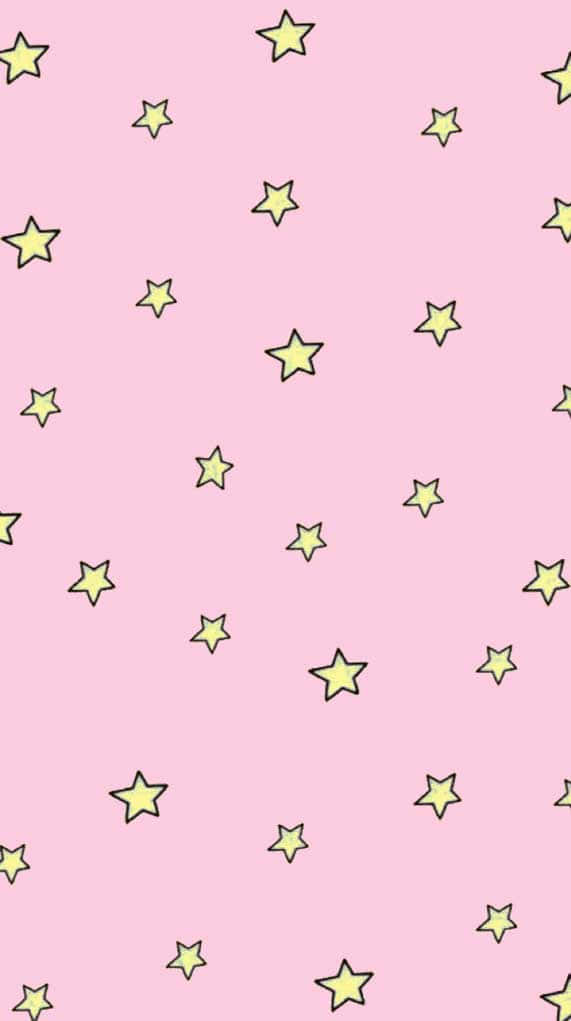 Love the fun, feminine style of a light pink iPhone Wallpaper