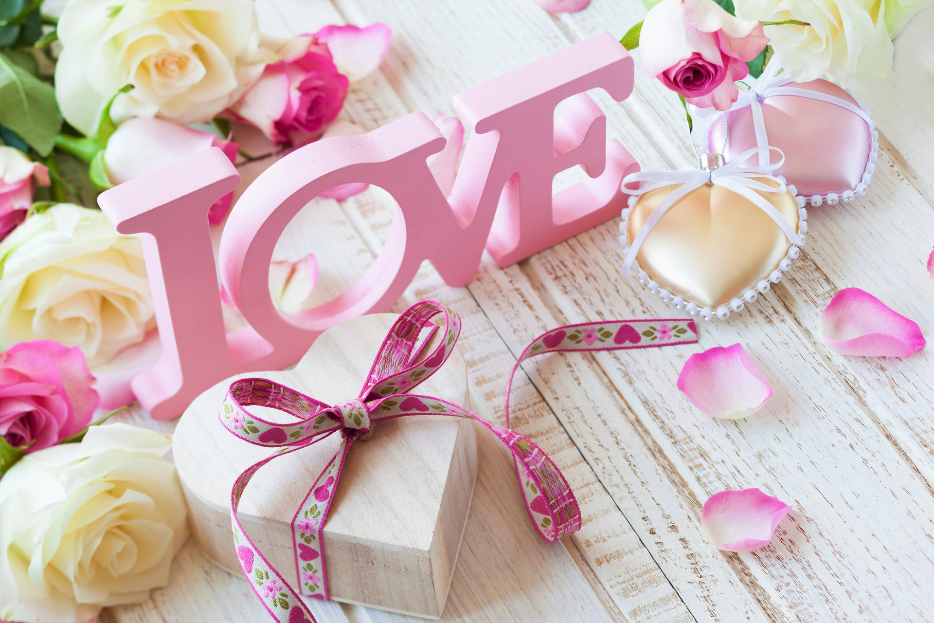 Light Pink Love Signage Picture