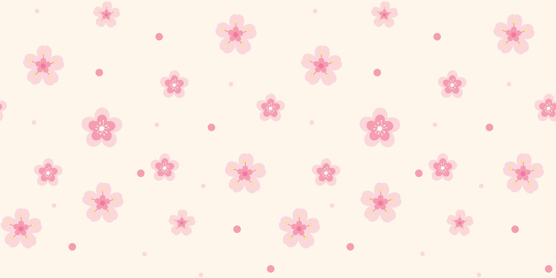 Light Pink Mini Flowers Background