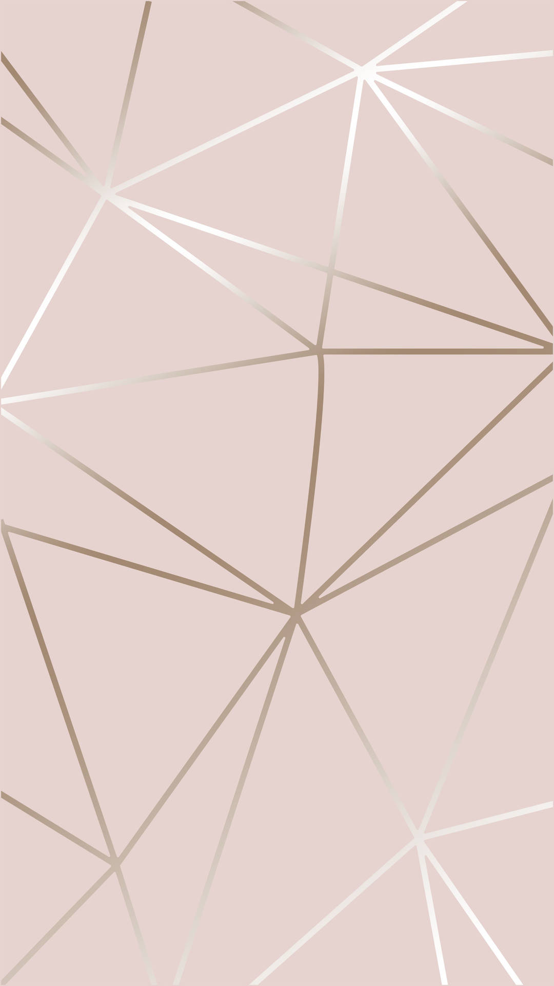 Light Pink Triangle Pattern