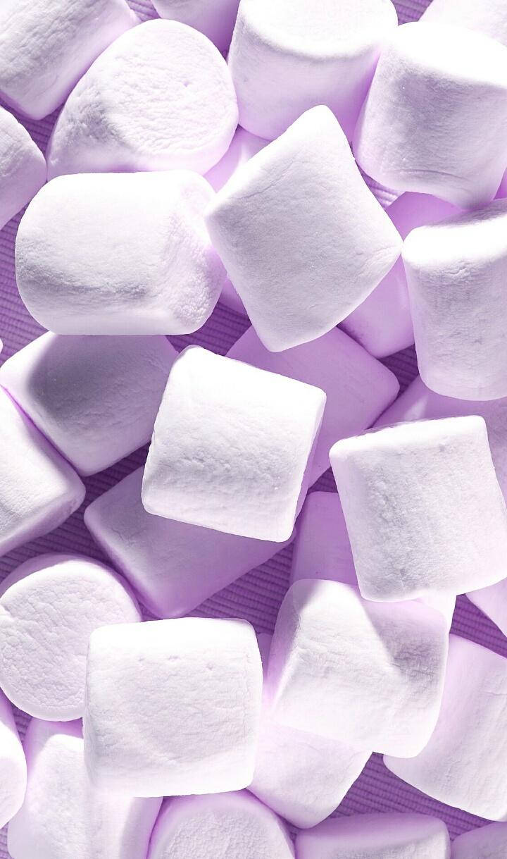 Light Purple 3d Marshmallow Wallpaper