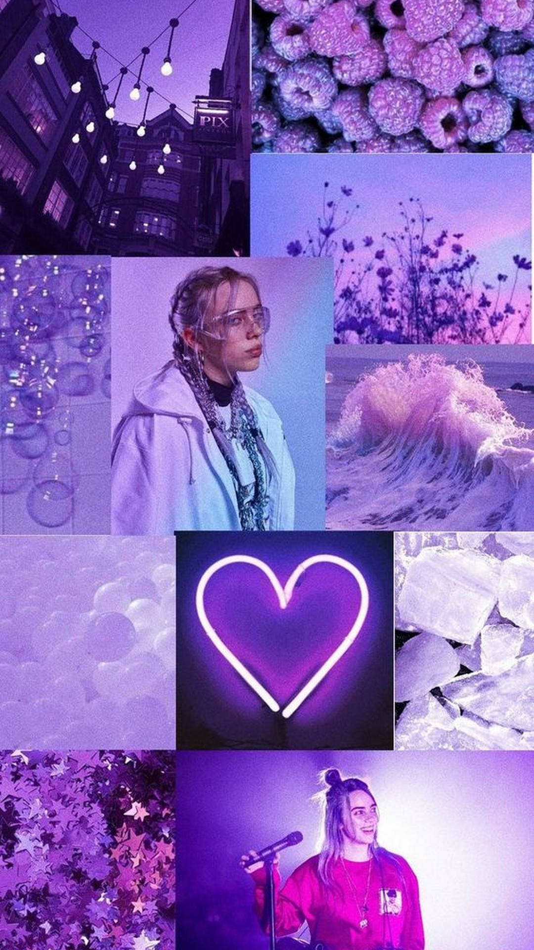 Light Purple Aesthetic Billie Eilish