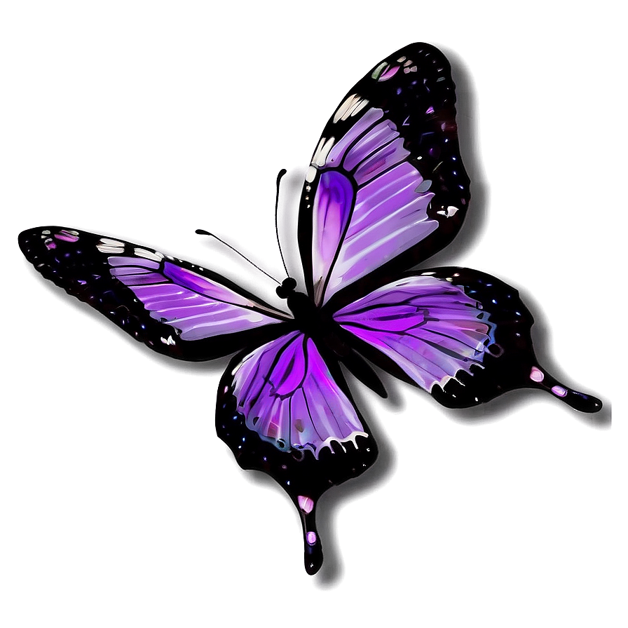 Download Light Purple Butterfly Png Qoa78