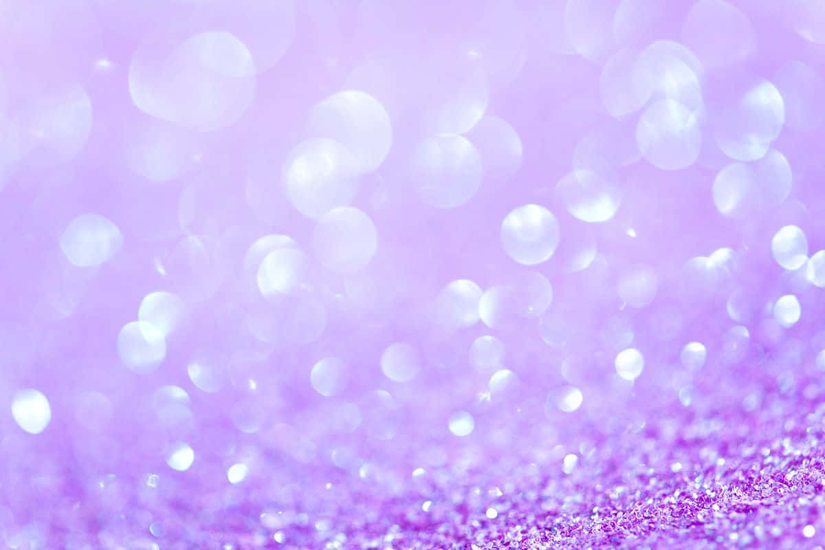 Elegant and Sparkling Light Purple Glitter Background