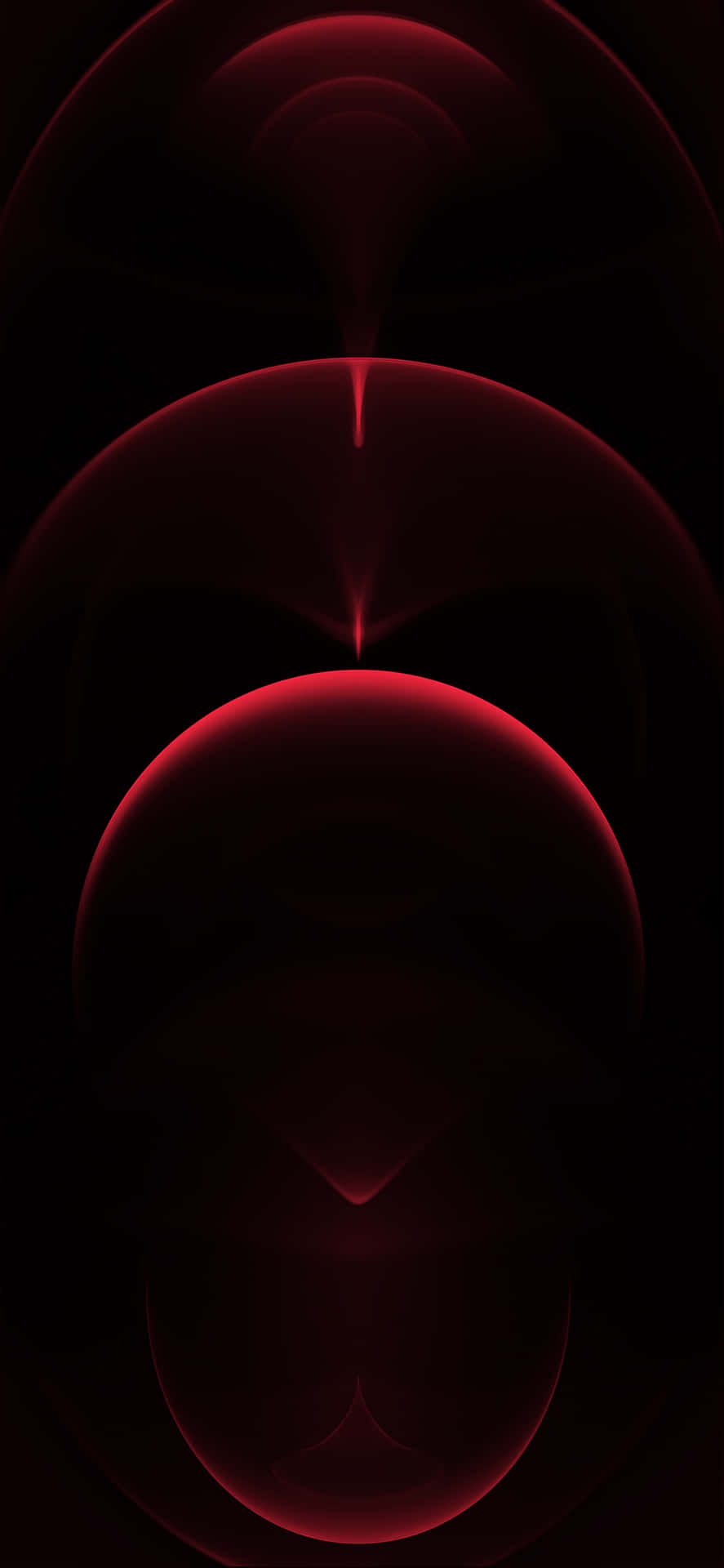 Shiny Red Orb Wallpaper