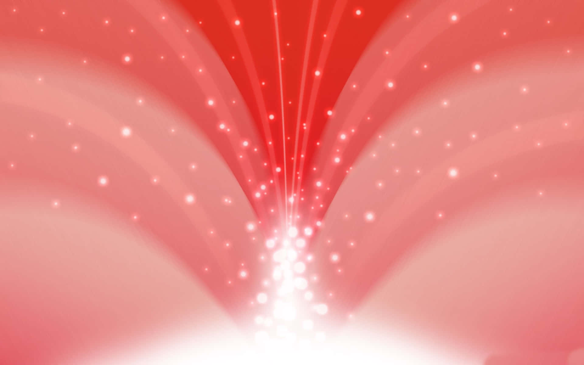 Cascades Of Light Red Background