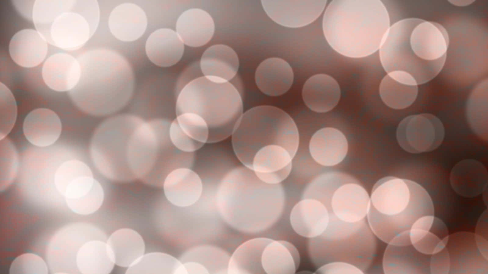 Bokeh Background With Circles In Pink And Brown