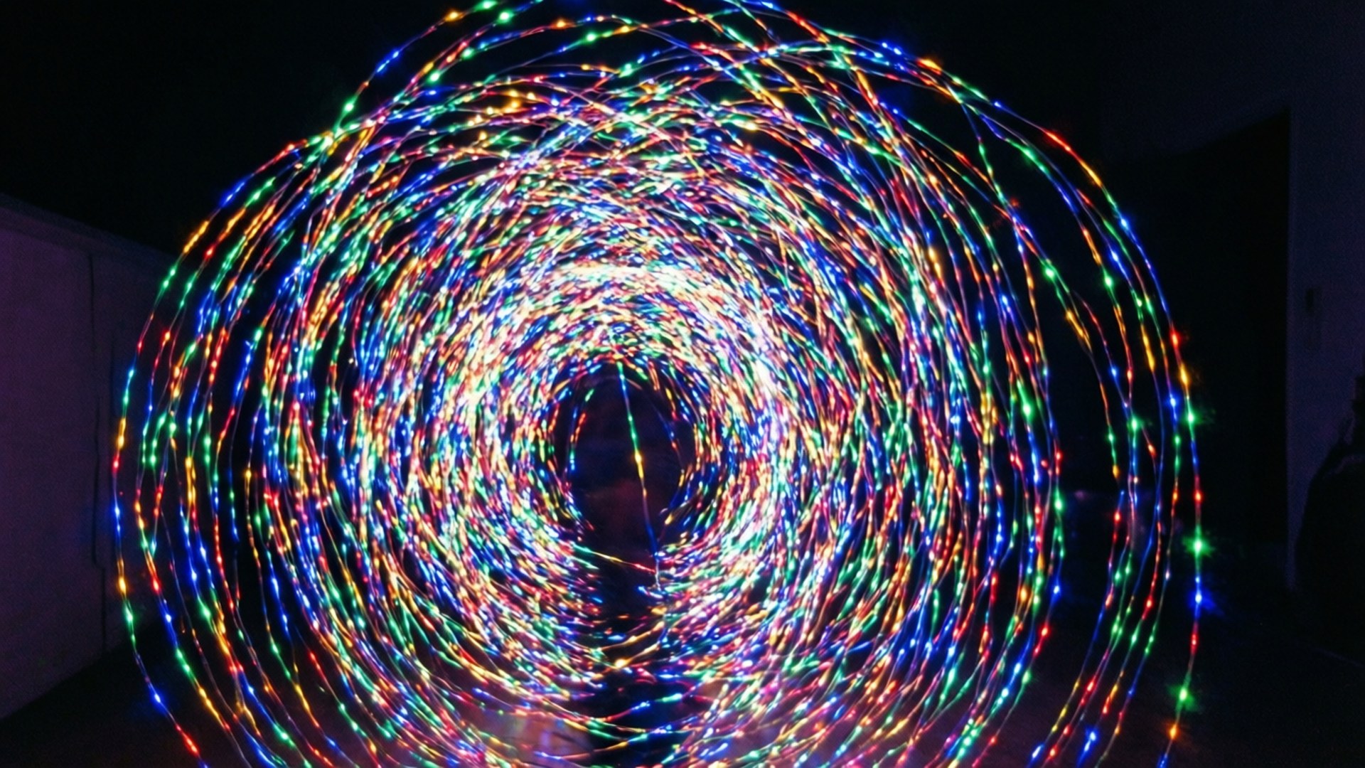 Light Trail Wave Wallpapers