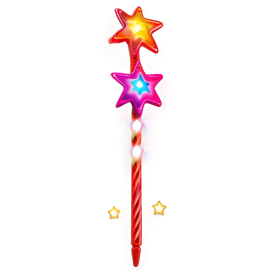 Light Up Star Wand Png Aji PNG