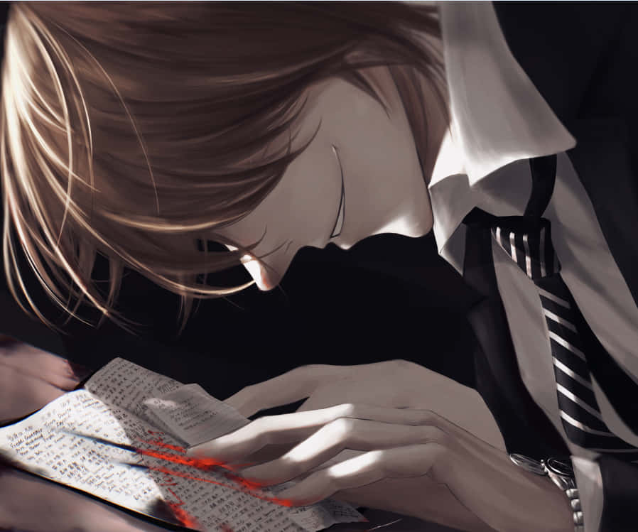 Lightyagami - Hovedpersonen I Den Japanske Manga-serie Death Note