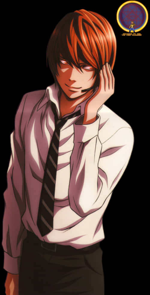 Light Yagami Death Note Anime Character PNG