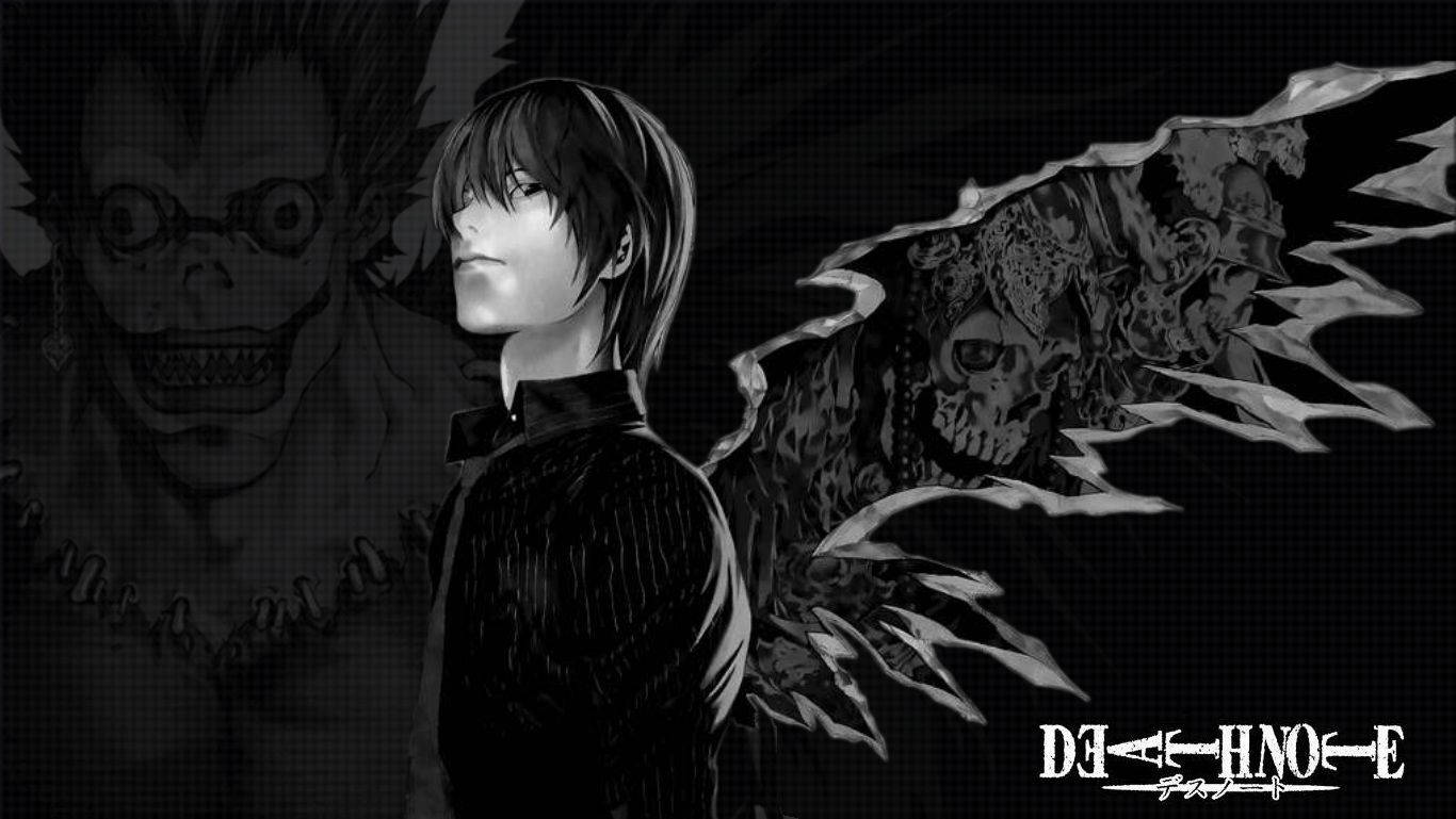 Copertina Del Death Note Light Yagami Sfondo