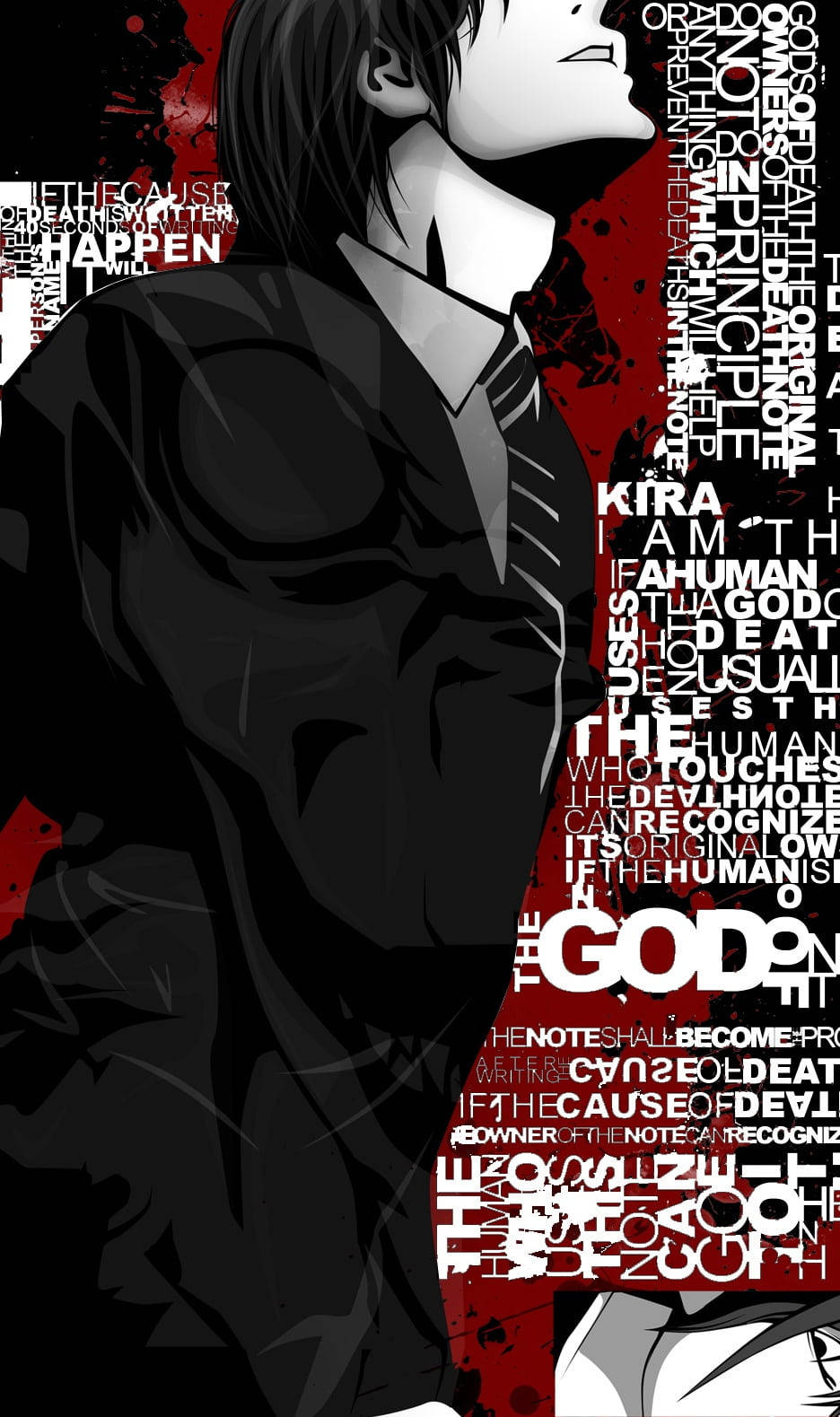 Light Yagami Death Note Phone Background