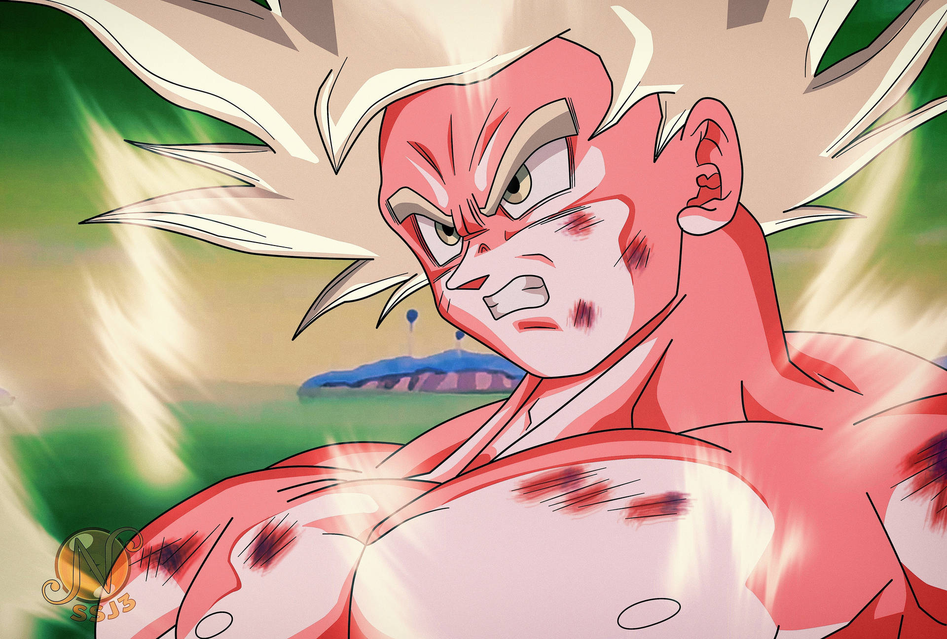 Hellgelbeshaar Ultra Instinct Goku Wallpaper