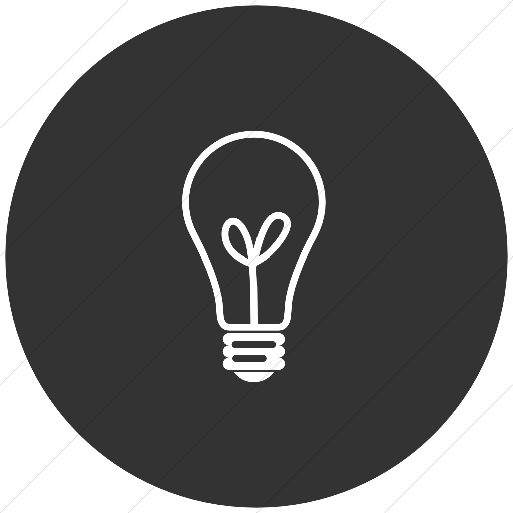 Lightbulb Idea Icon PNG
