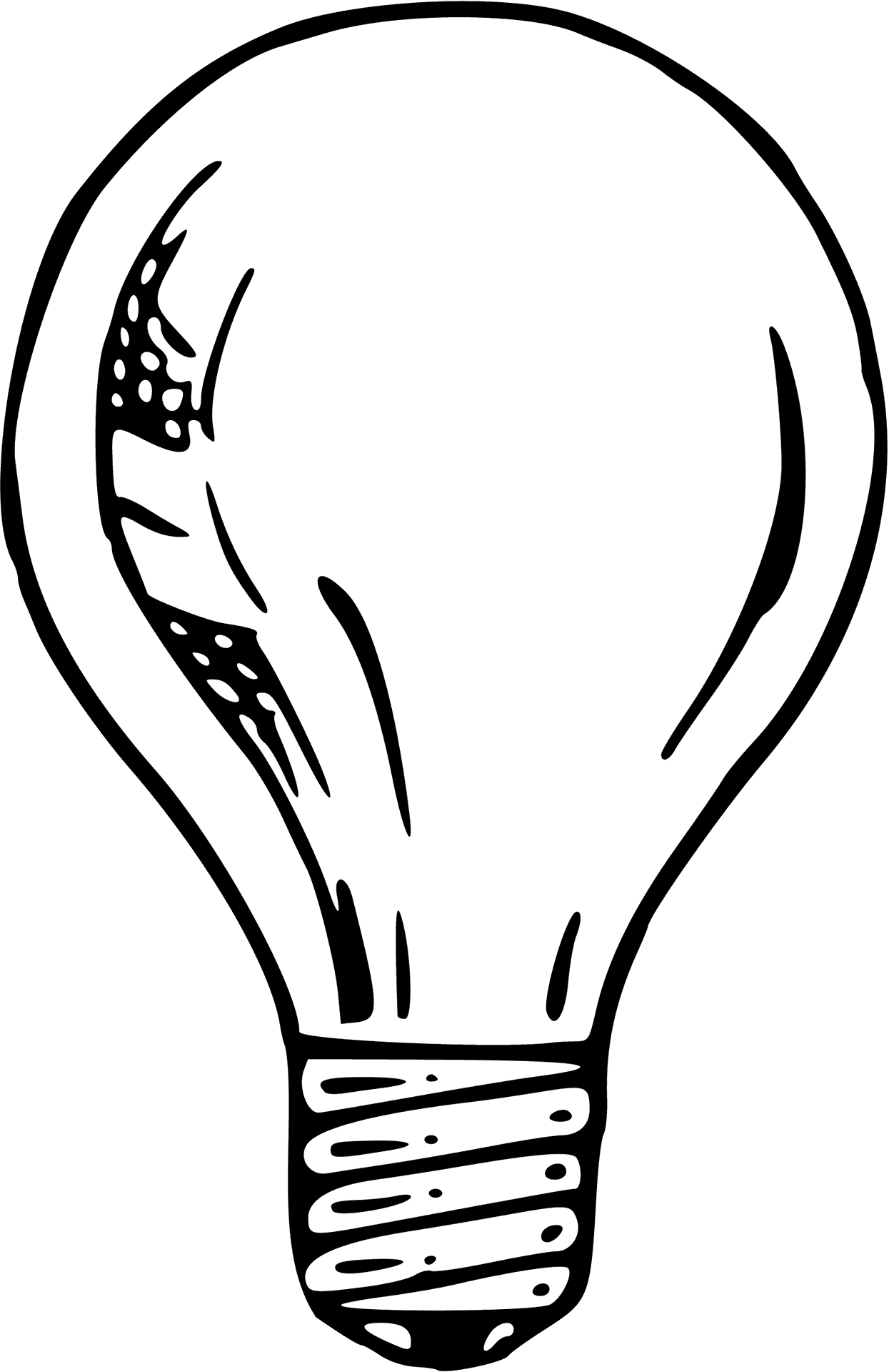 Lightbulb_ Line_ Drawing PNG
