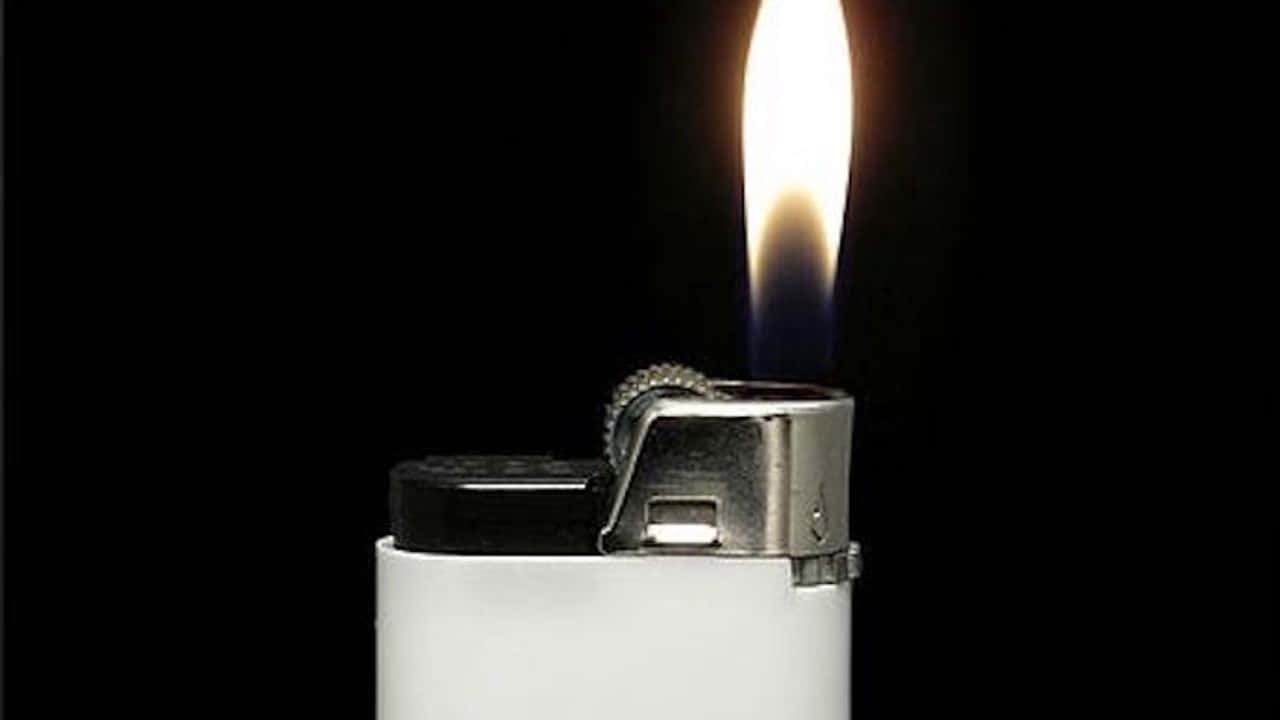 Simple and elegant design of a lighter.