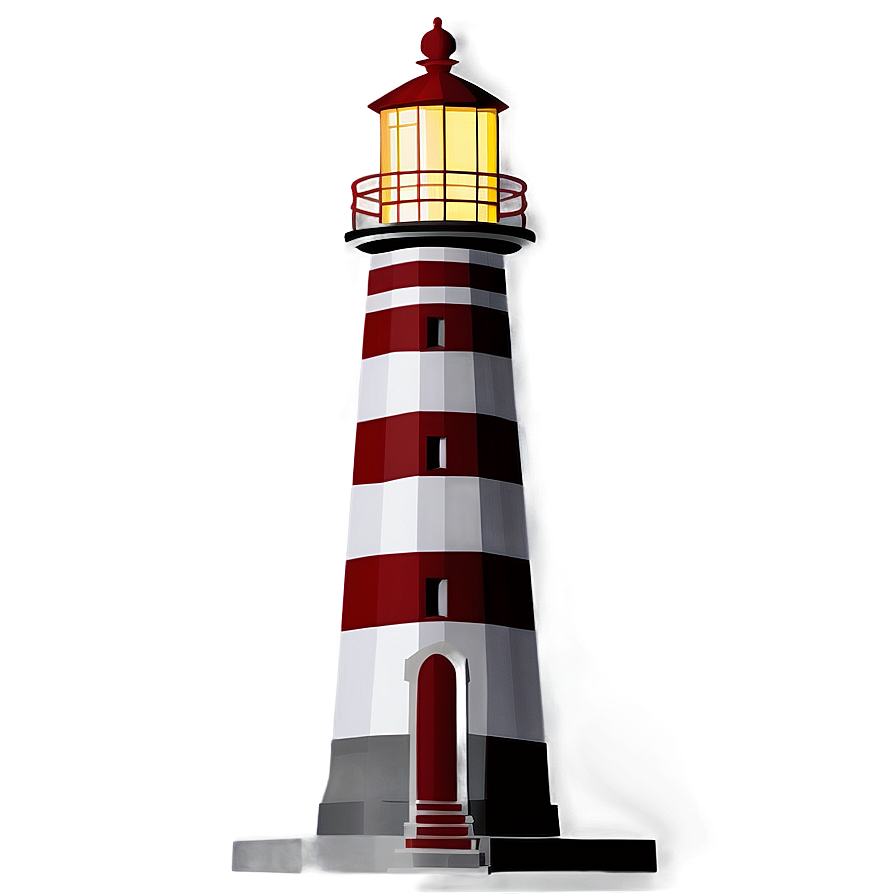 Download Lighthouse At Night Png 68 | Wallpapers.com